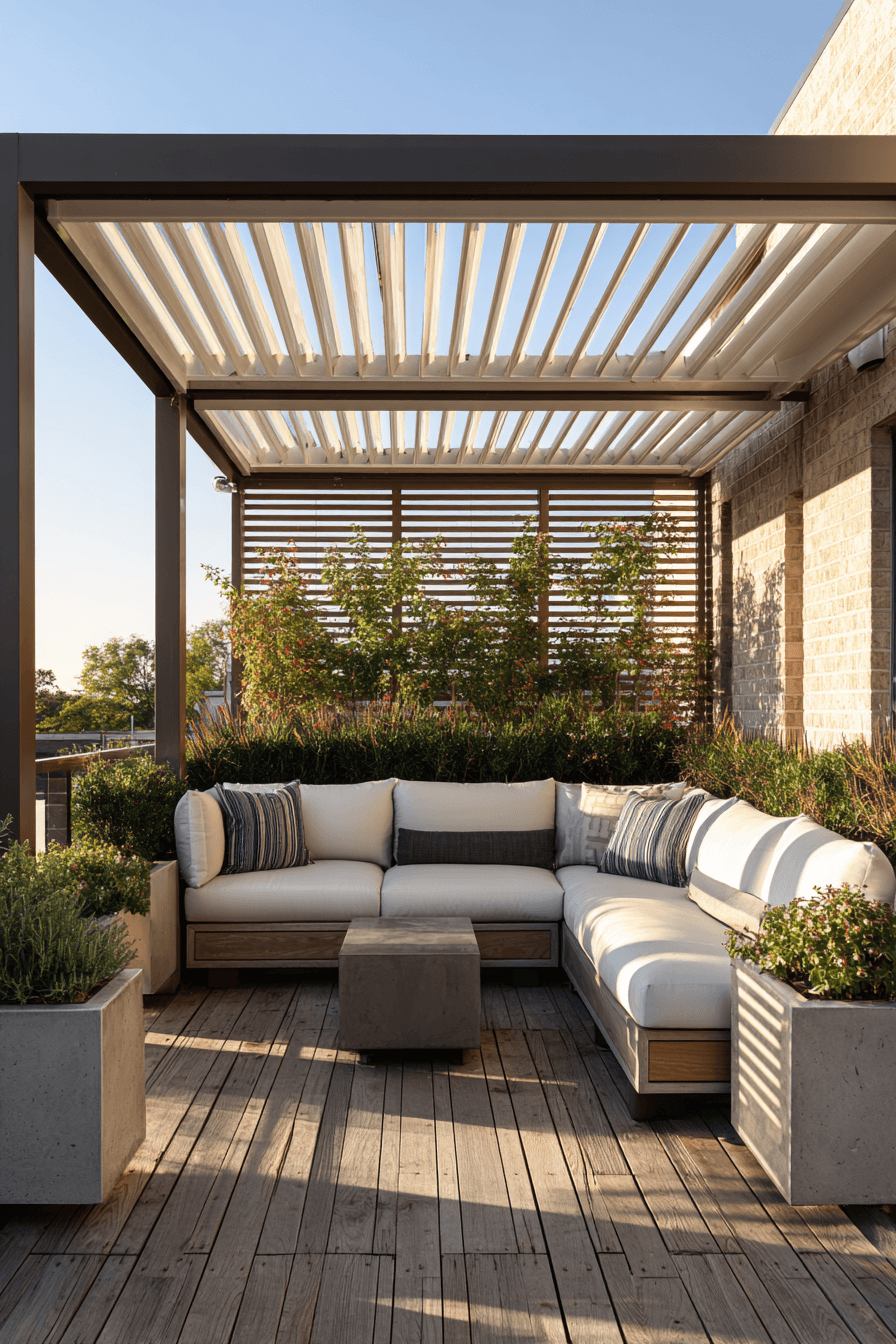 27 Pergola Ideas With Roof Designs for a Stylish Outdoor Space