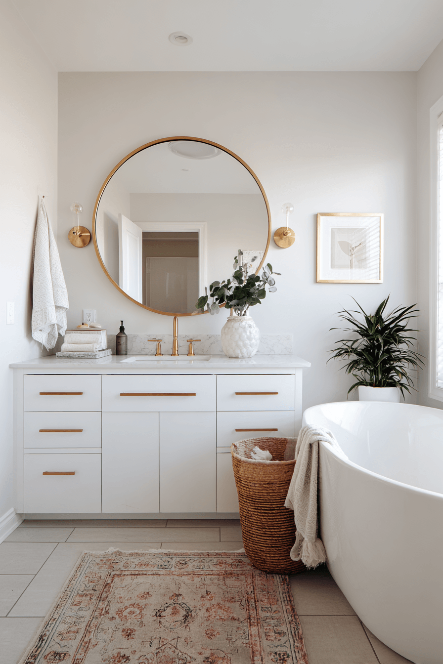 27 Small Bathroom Ideas With Tub That Feel Bright and Spacious