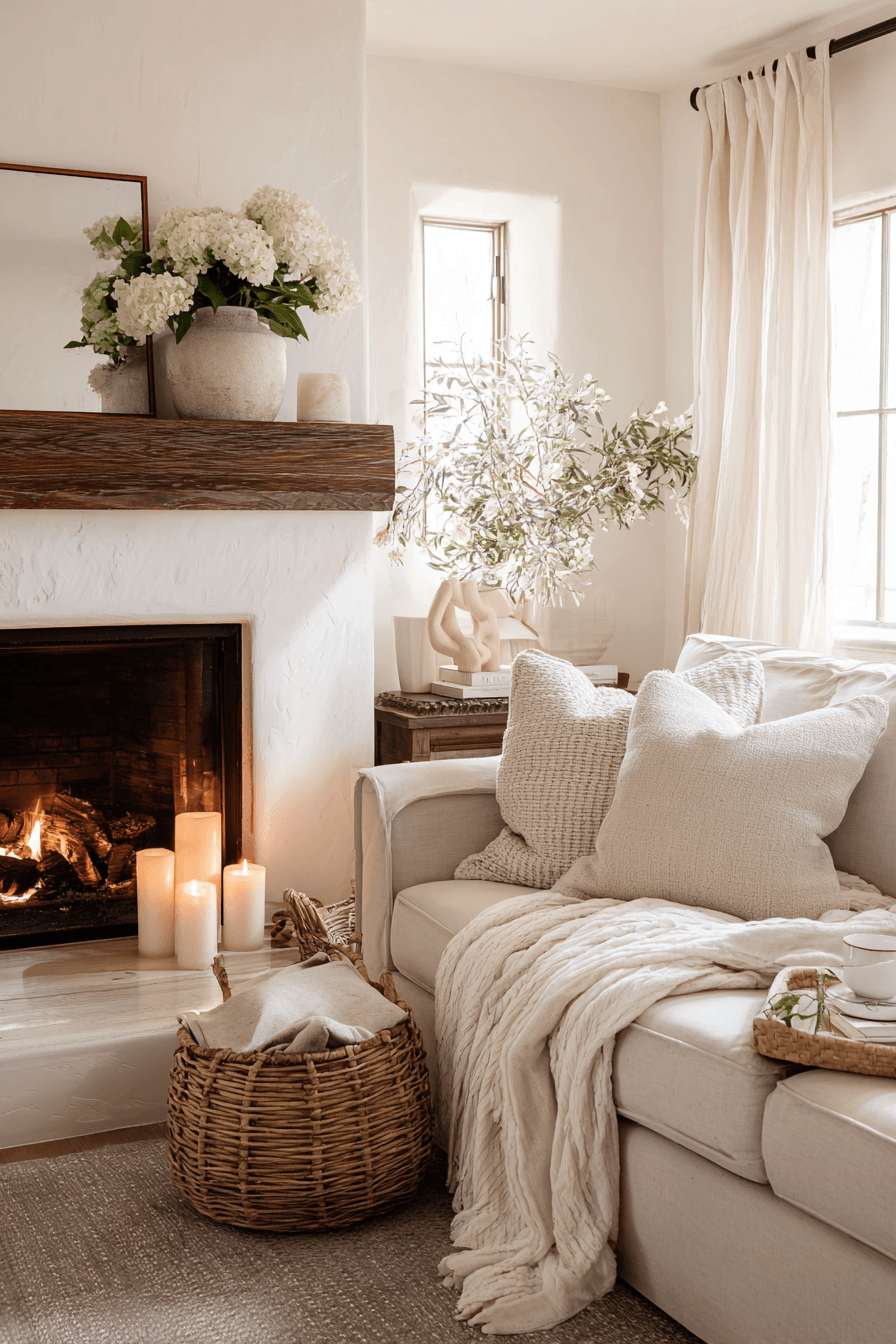 27 Rustic Living Room With Fireplace Ideas for a Cozy Retreat