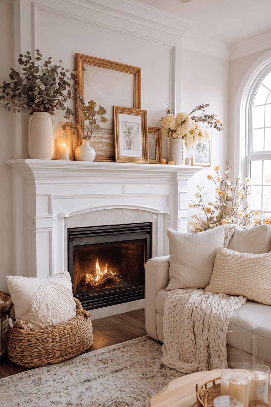 27 Rustic Living Room With Fireplace Ideas for a Cozy Retreat