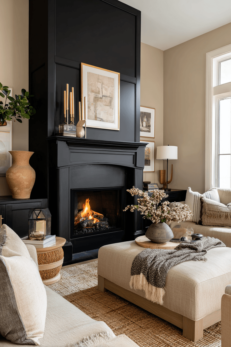 27 Beige and Black Living Room Ideas for a Cozy and Elegant Home