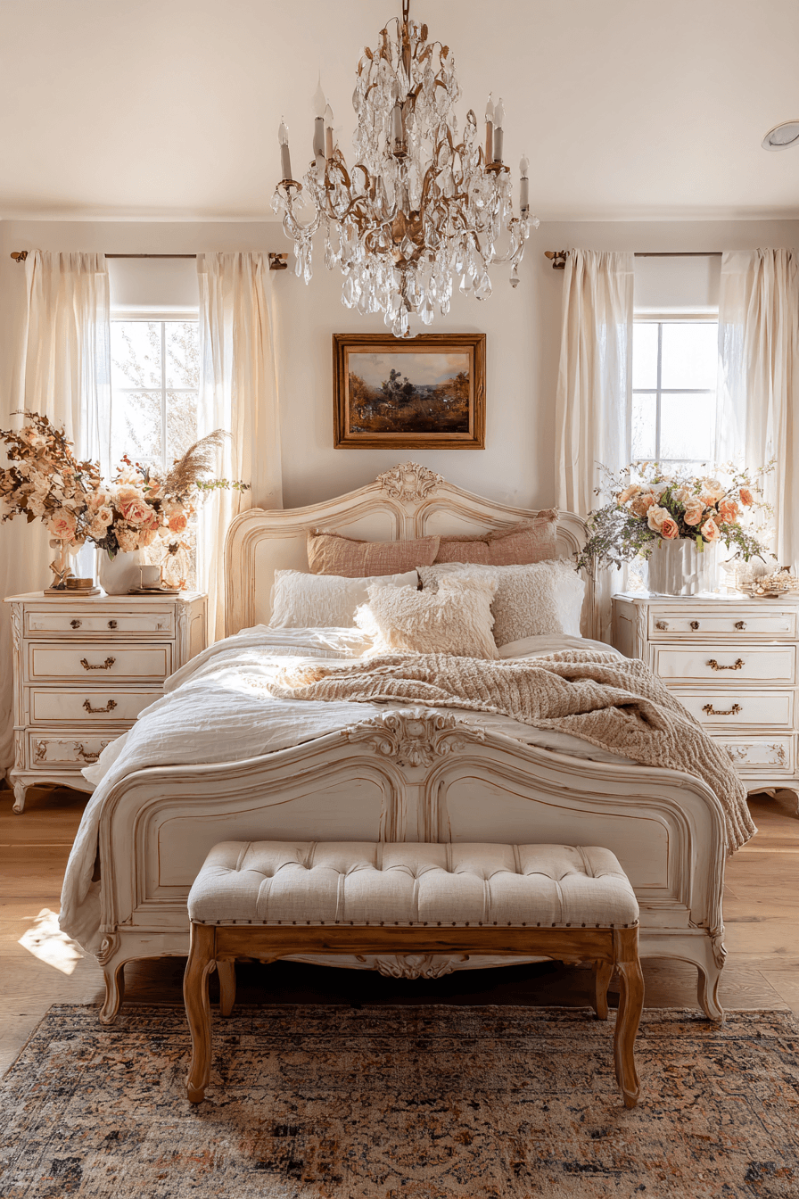 27 French Provincial Bedroom Ideas With Vintage Elegance