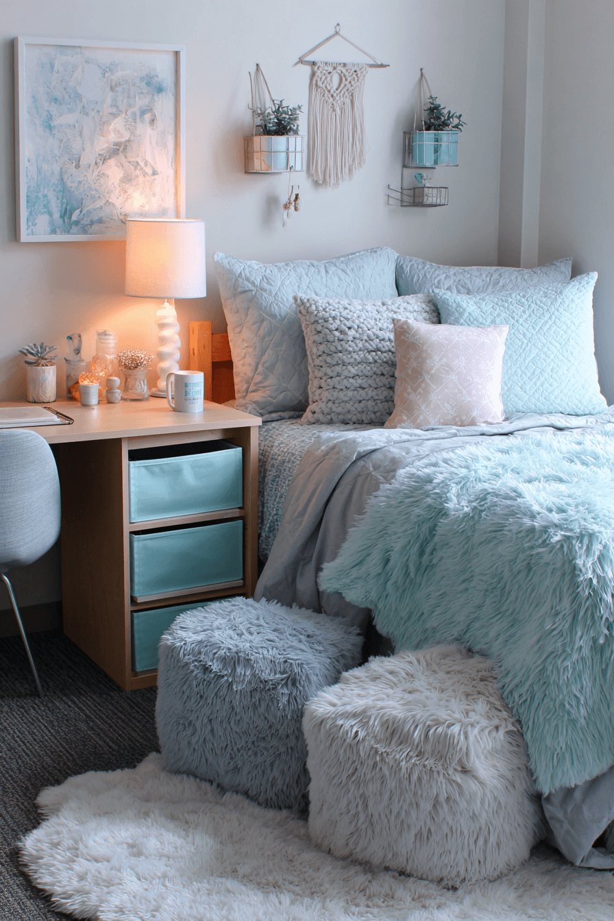 27 Light Blue Dorm Room Ideas for a Calm and Stylish Space