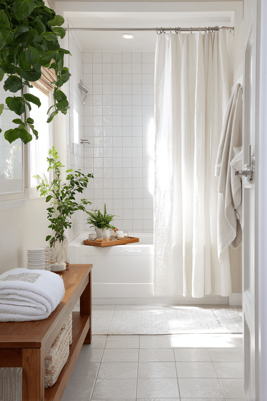 27 Small Bathroom Ideas With Tub That Feel Bright and Spacious