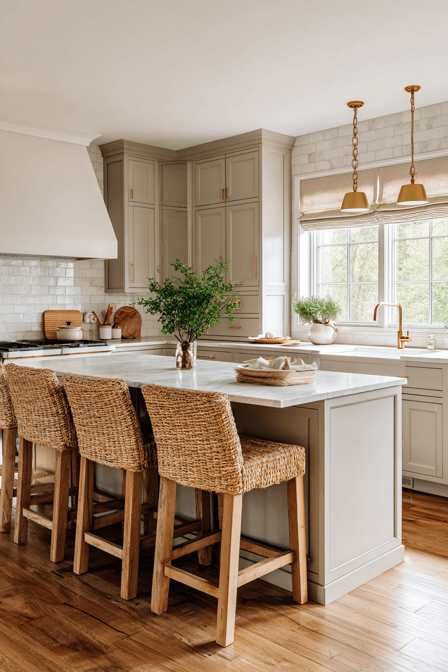 27 Beautiful Neutral Kitchen Cabinets You Will Love