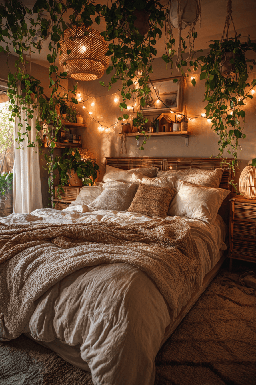 27 Dreamy Bedrooms With Plants for a Relaxing Vibe