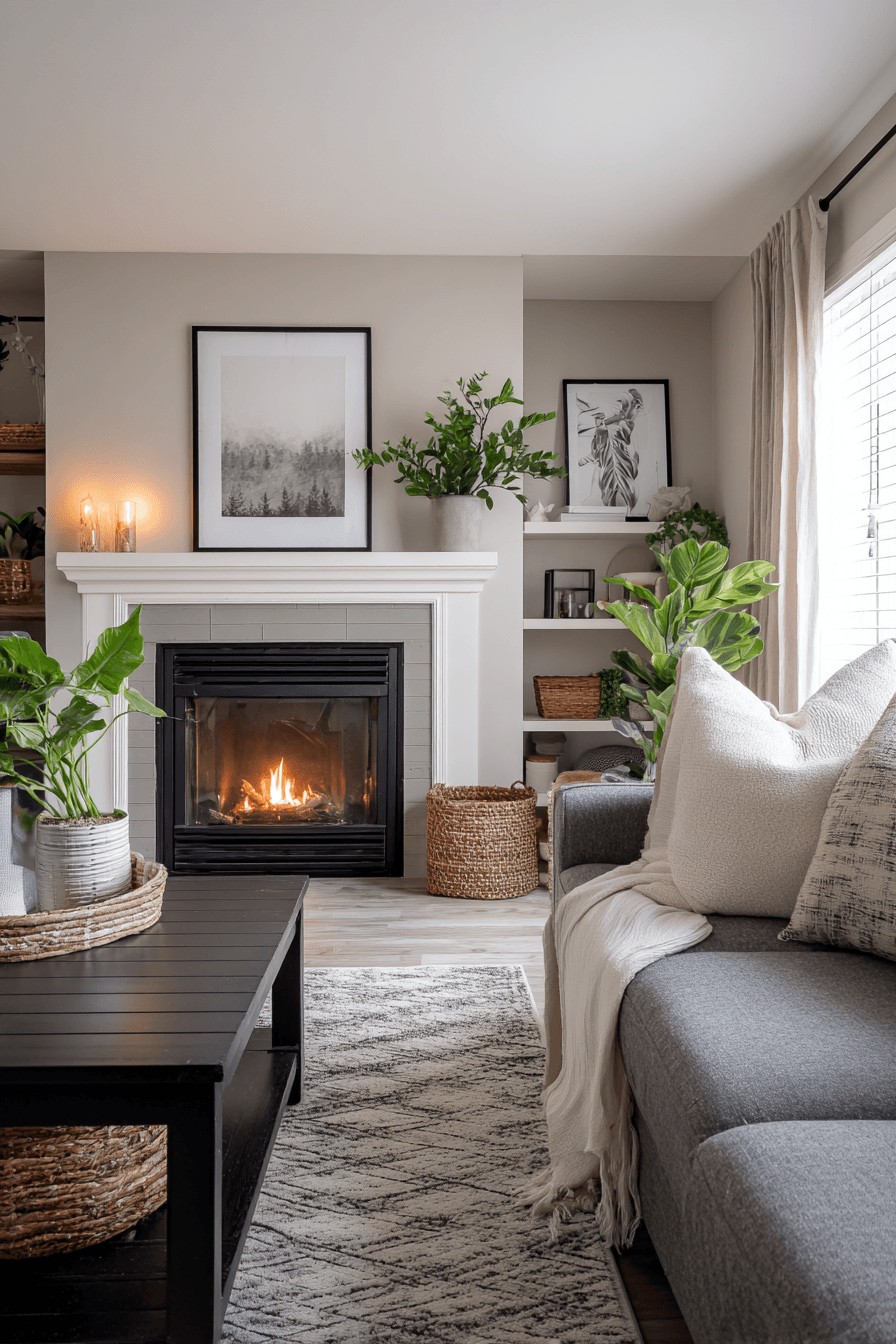 27 Rustic Living Room With Fireplace Ideas for a Cozy Retreat