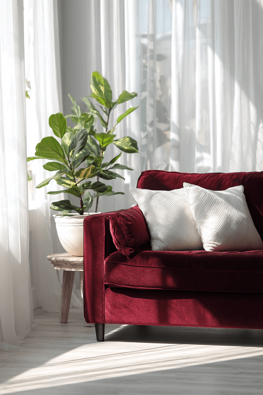 27 Burgundy Couch Living Room Ideas for a Rich and Stylish Space