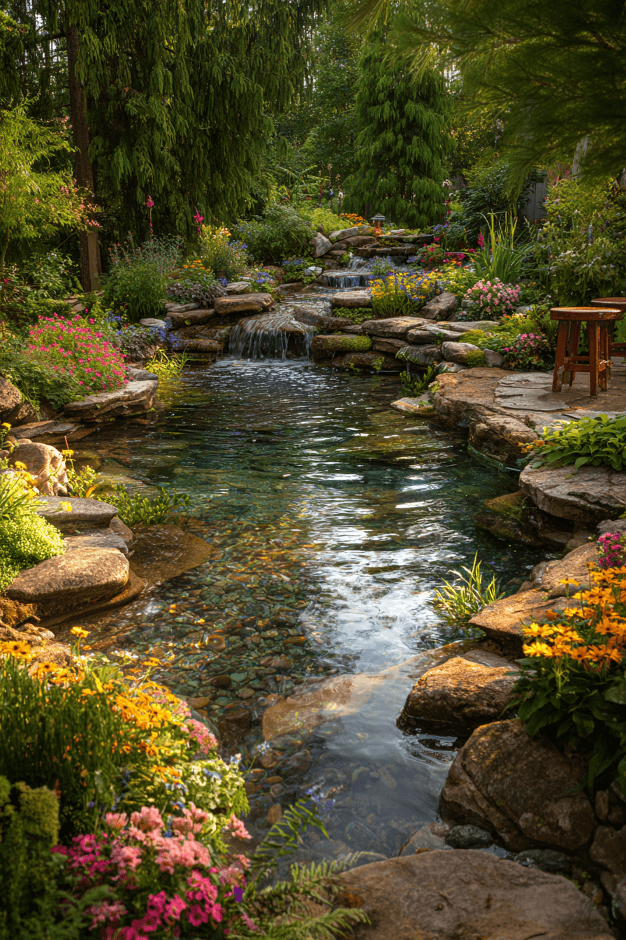 27 Small Ponds With Waterfall Ideas for a Peaceful Backyard