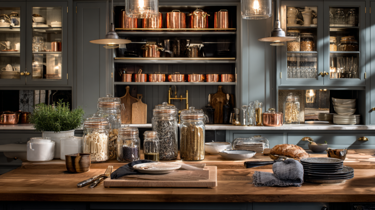 27 Blue Gray Kitchen Cabinets That Feel Calm and Elegant