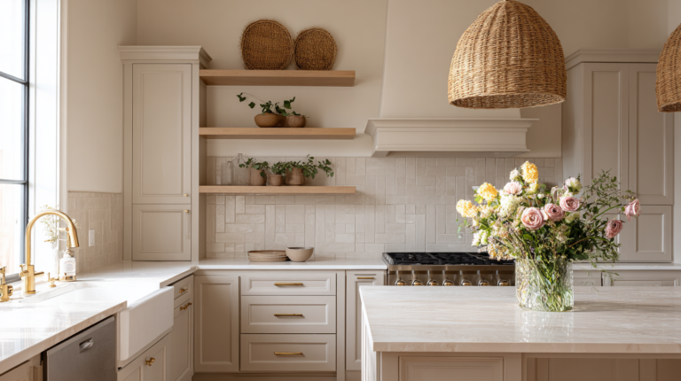 27 Beautiful Neutral Kitchen Cabinets You Will Love