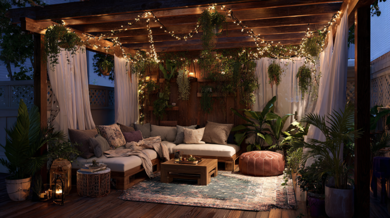 27 Pergola Ideas With Roof Designs for a Stylish Outdoor Space