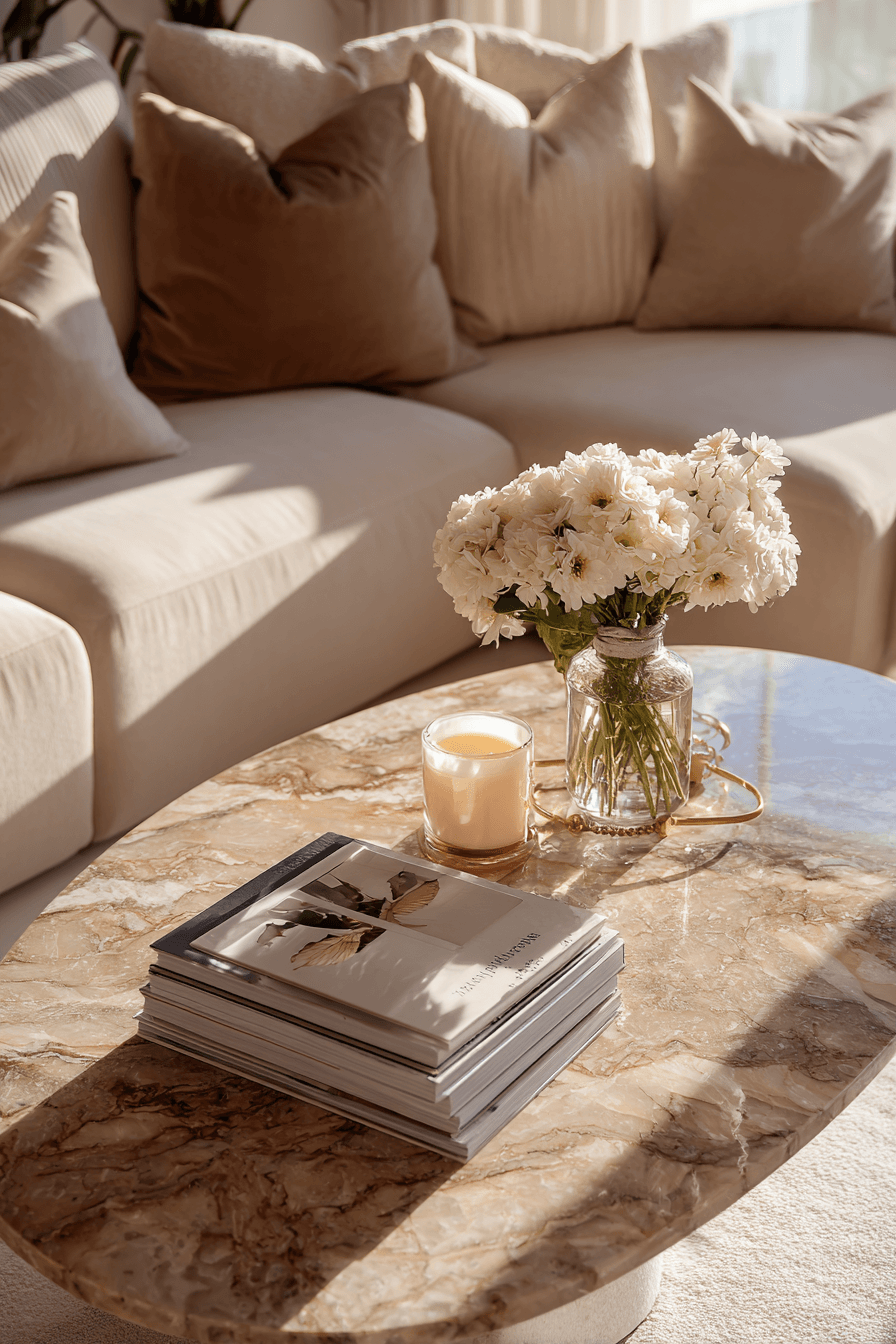 27 Cozy Living Room Table Ideas
