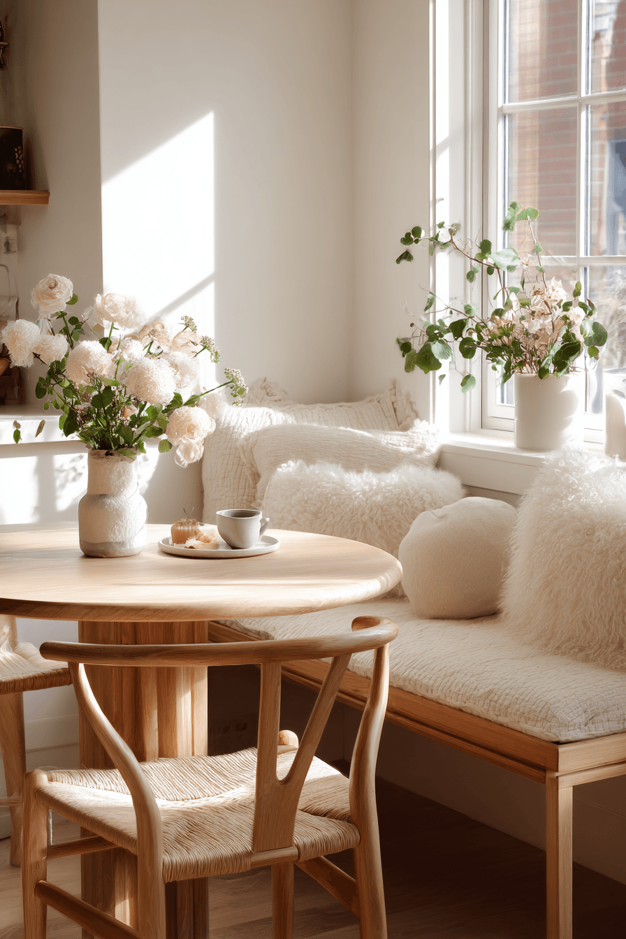 27 Small Corner Breakfast Nook Ideas