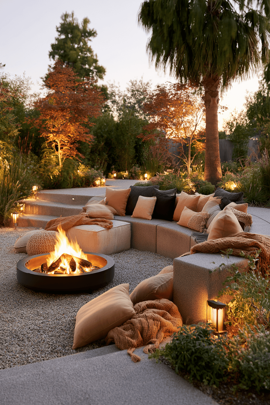 27 Stunning Sunken Fire Pit Ideas for Outdoor Living