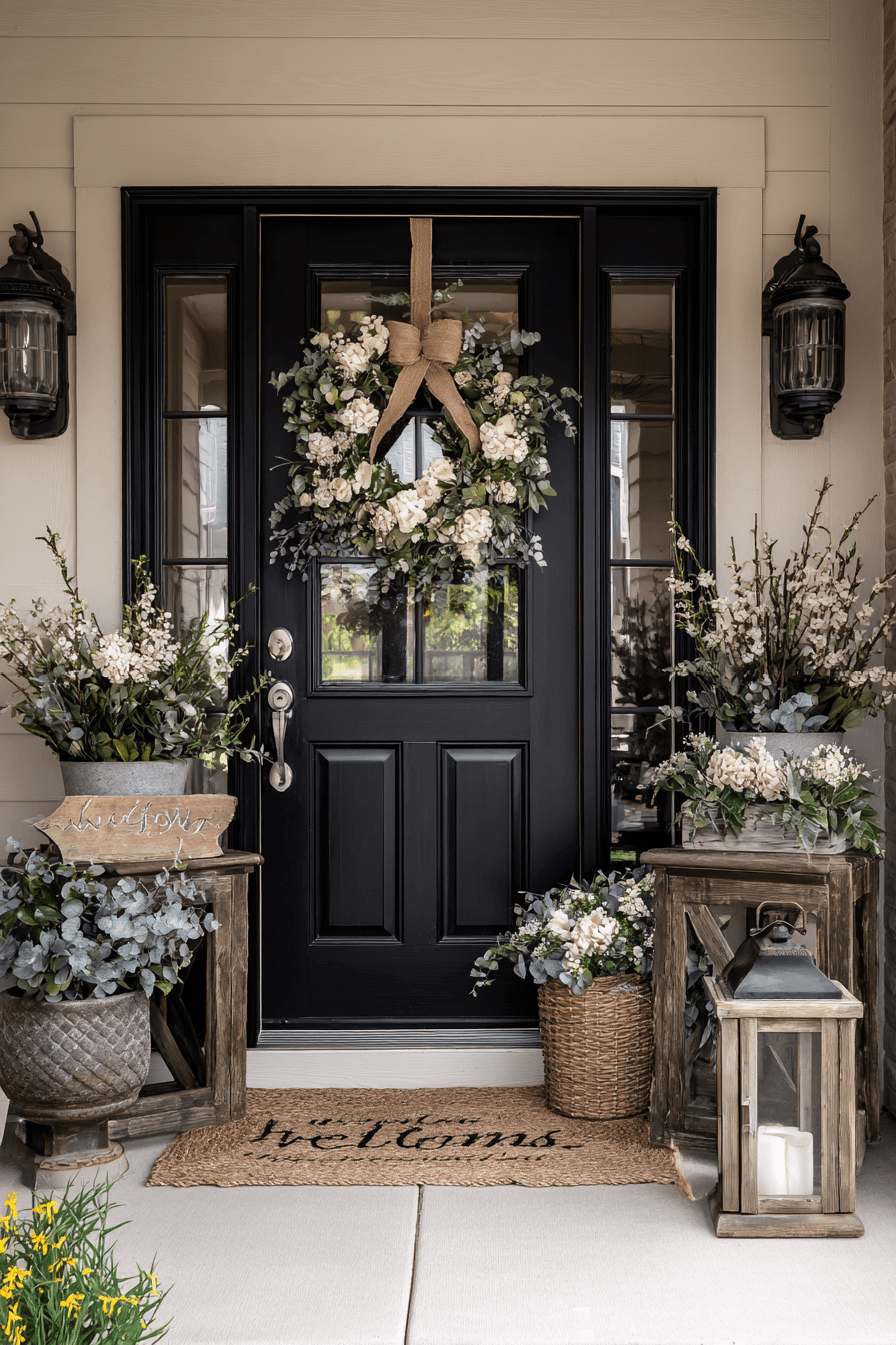 27 Colorful Summer Wreaths For Front Door