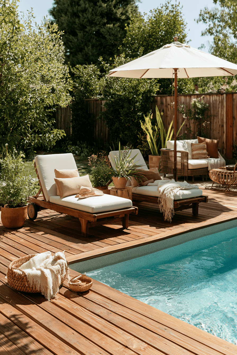 27 Cozy Natural Swimming Pool Designs for a Relaxing Garden Escape