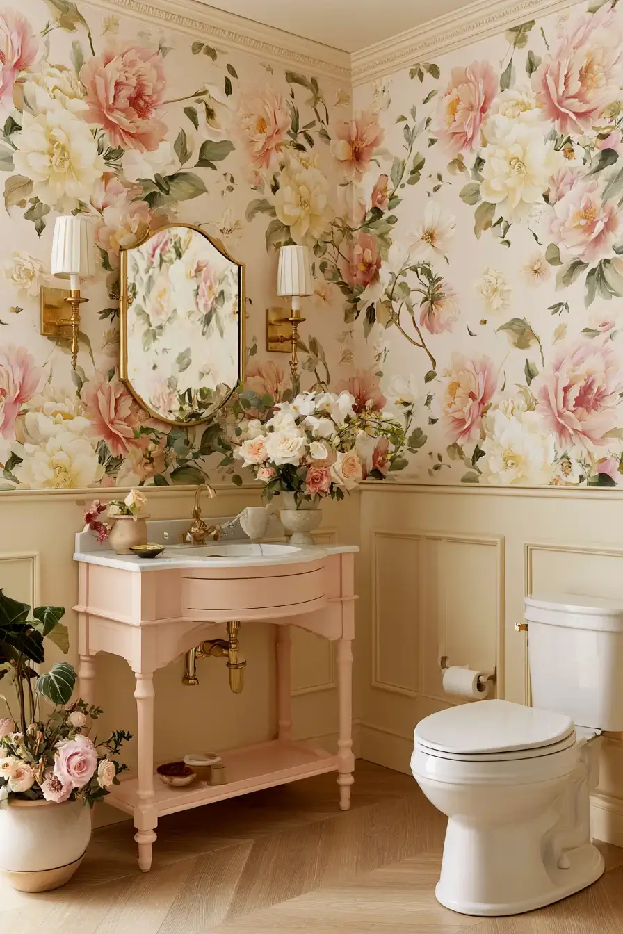 27 Stylish Small Powder Room Ideas For A Beautiful Guest Bath