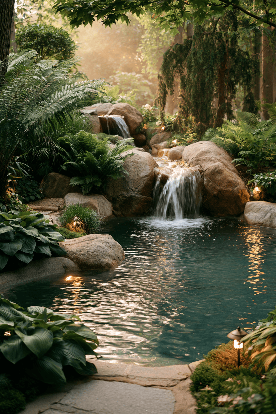 27 Cozy Natural Swimming Pool Designs for a Relaxing Garden Escape