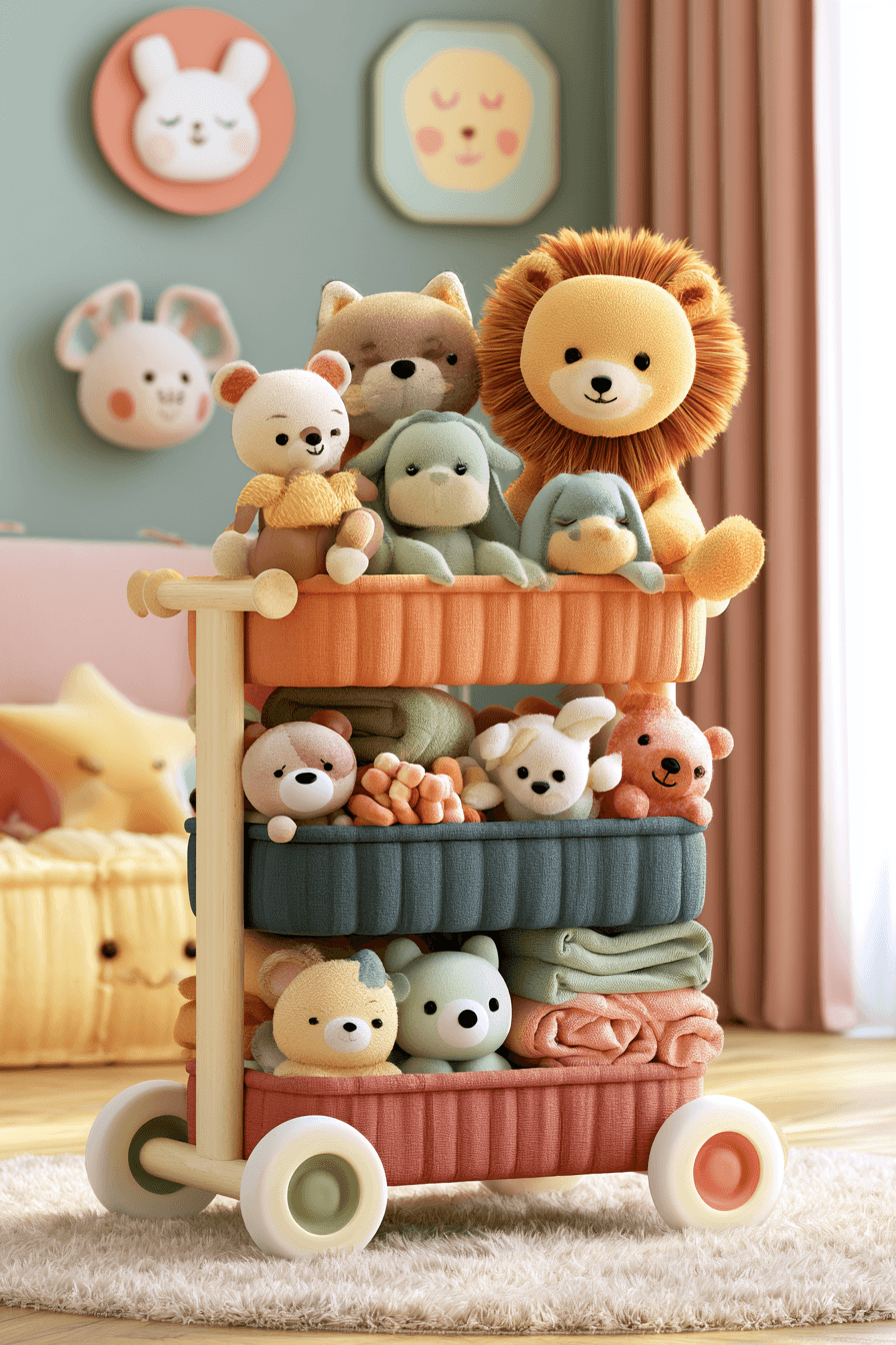 27 Beautiful Plush Toy Storage Ideas for a Cute Organized Room