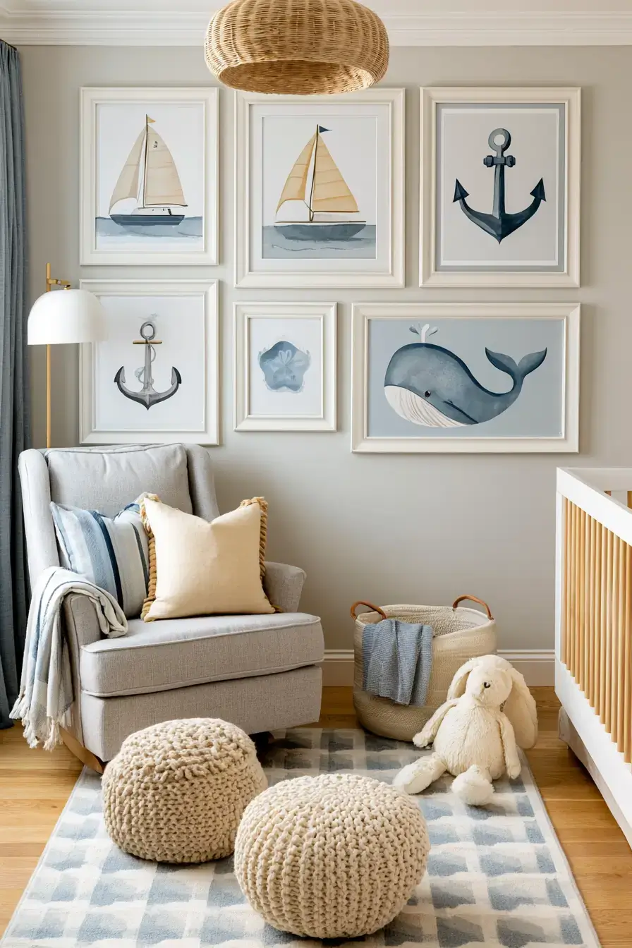 27 Adorable Nautical Nursery Ideas For A Tiny Sailor Theme