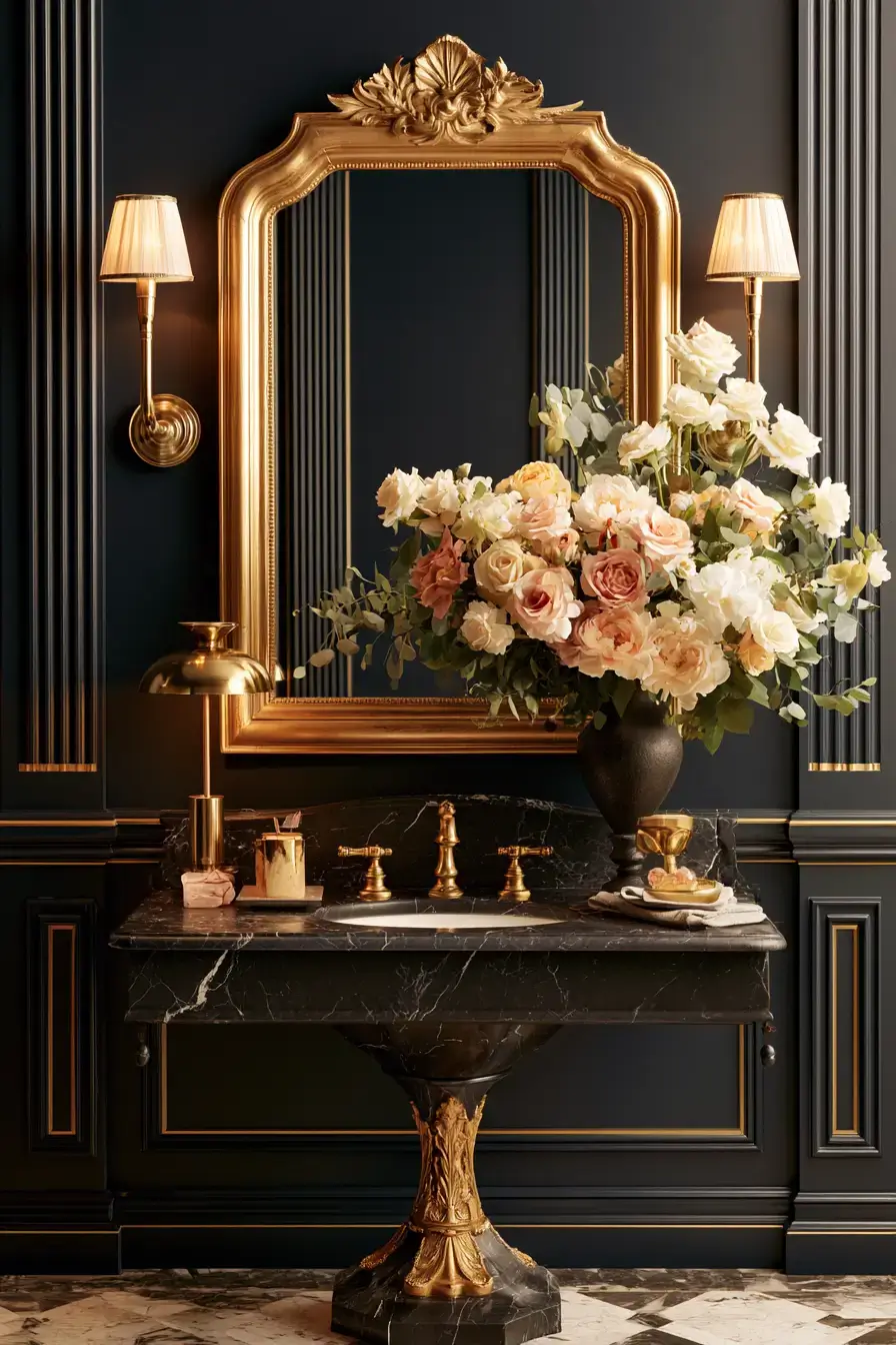 27 Luxe Moody Bathroom Ideas For A Polished Spa Inspired Space