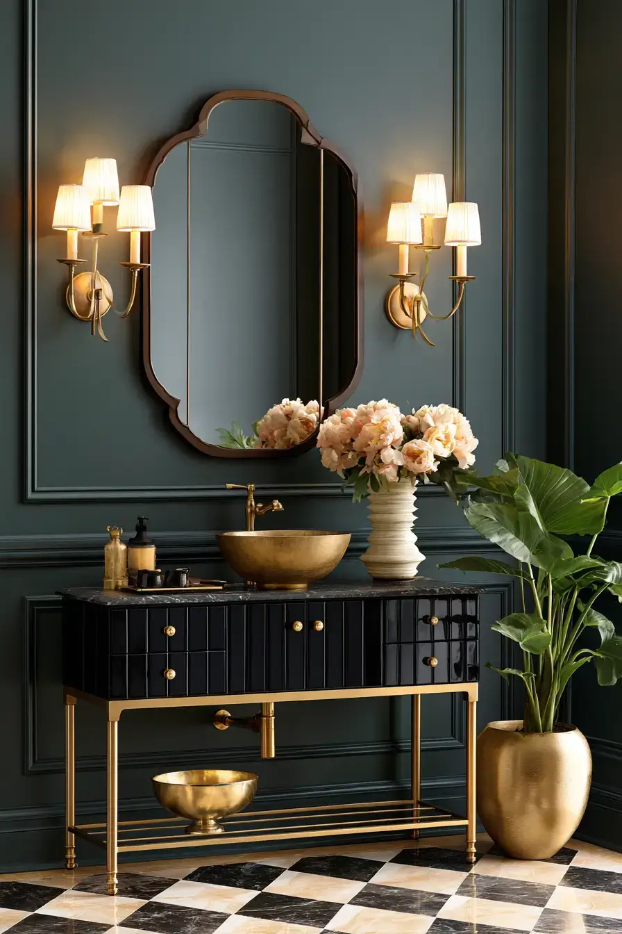 27 Stylish Small Powder Room Ideas For A Beautiful Guest Bath