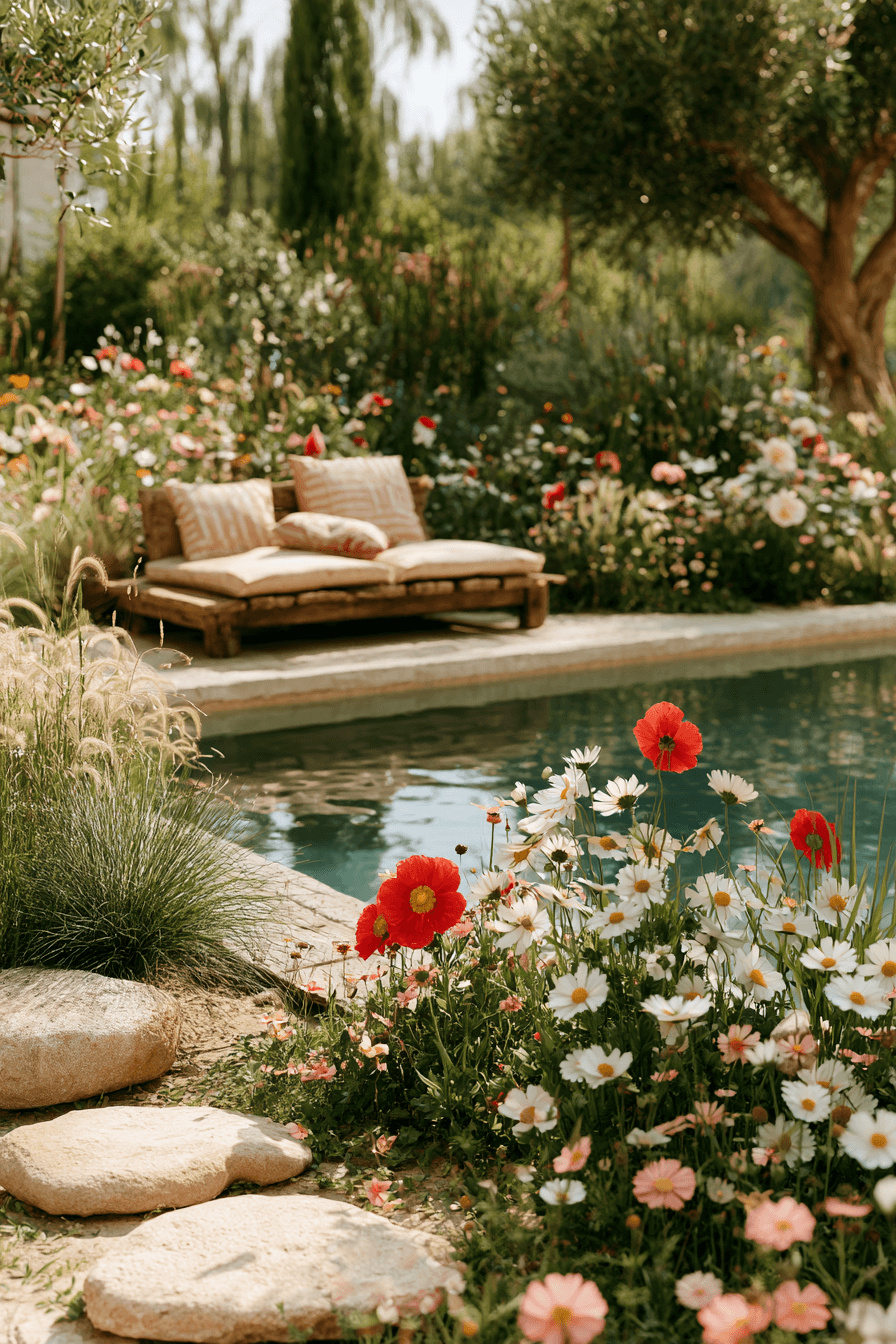 27 Cozy Natural Swimming Pool Designs for a Relaxing Garden Escape