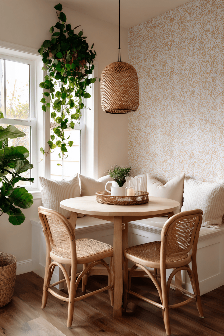 27 Small Corner Breakfast Nook Ideas