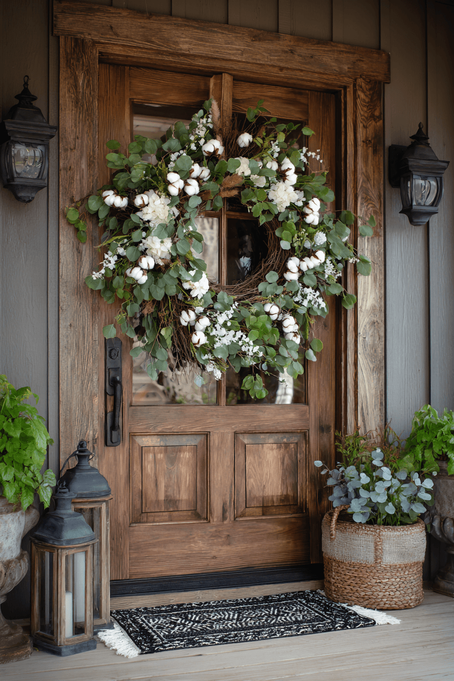 27 Colorful Summer Wreaths For Front Door