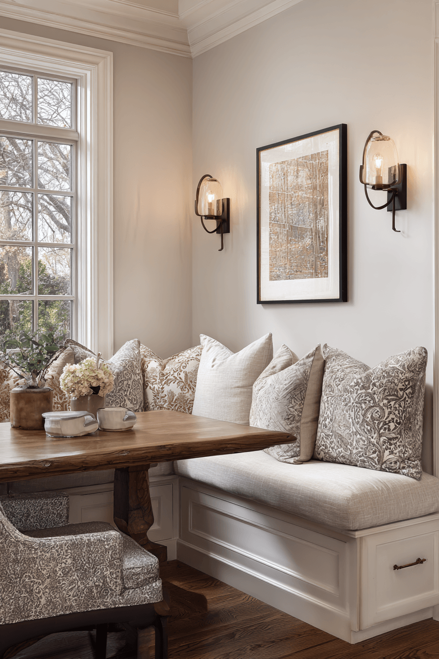 27 Small Corner Breakfast Nook Ideas