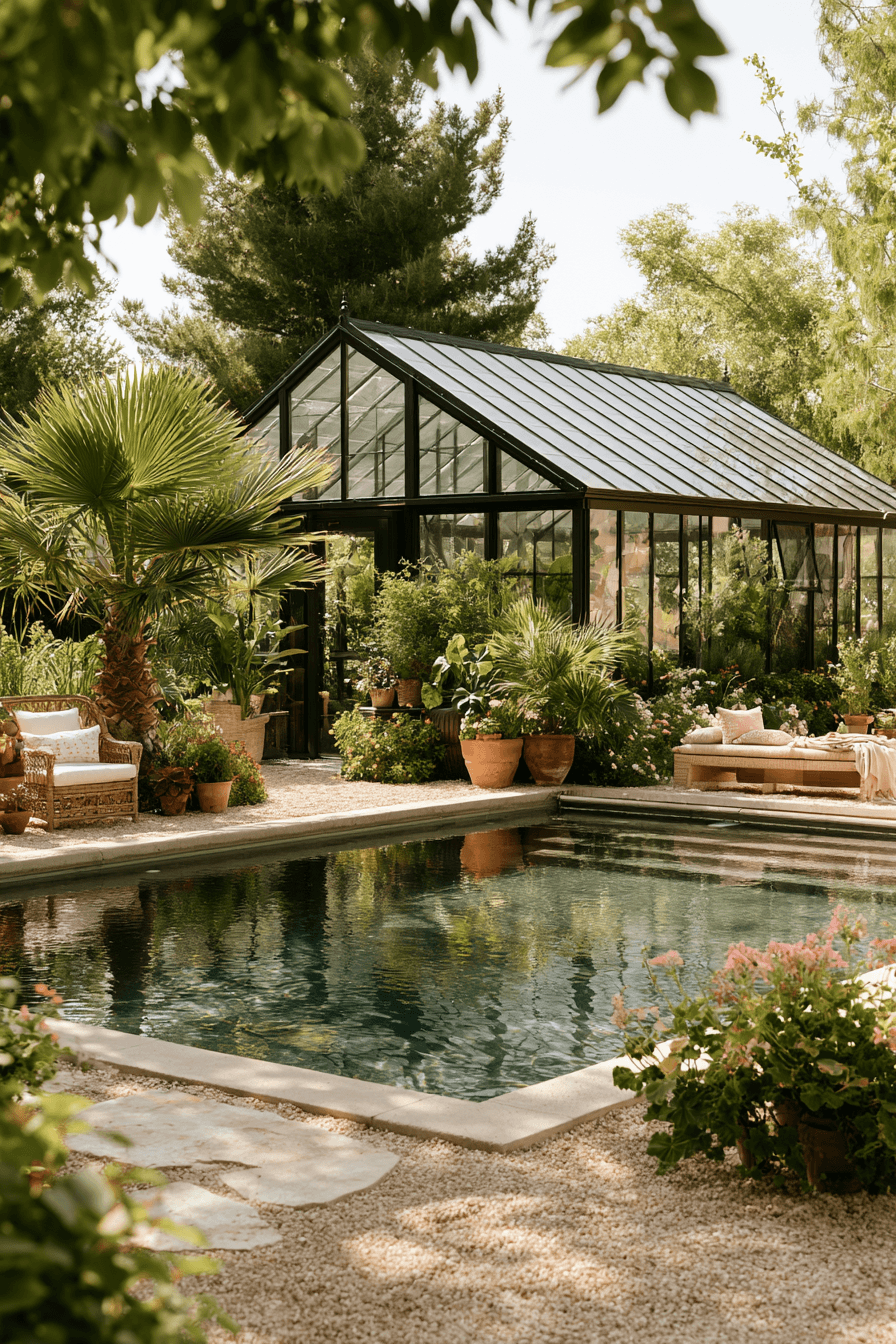 27 Cozy Natural Swimming Pool Designs for a Relaxing Garden Escape