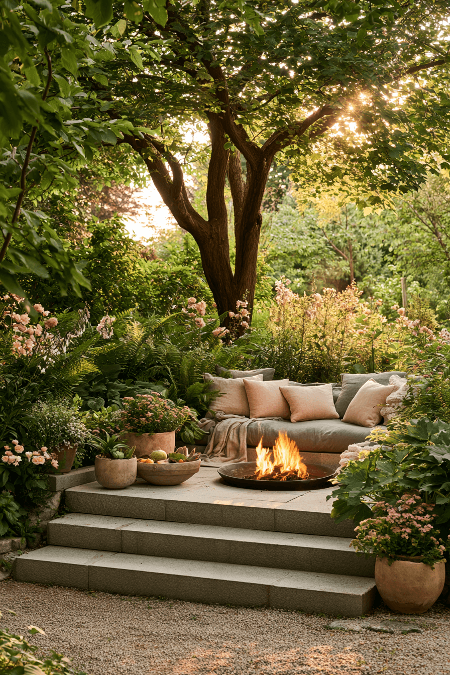 27 Stunning Sunken Fire Pit Ideas for Outdoor Living