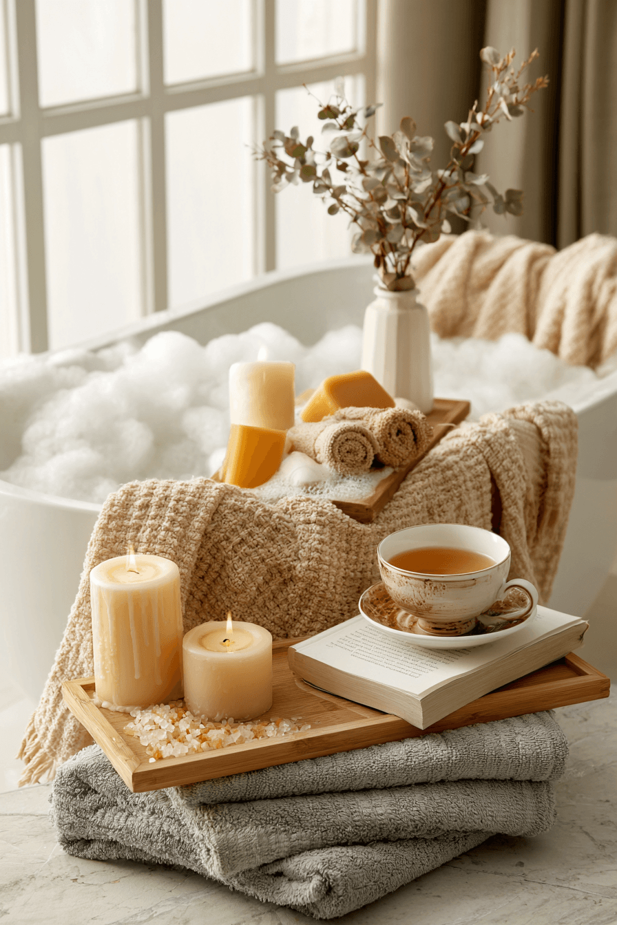 27 Stylish Bath Tub Decor Ideas for a Peaceful Home