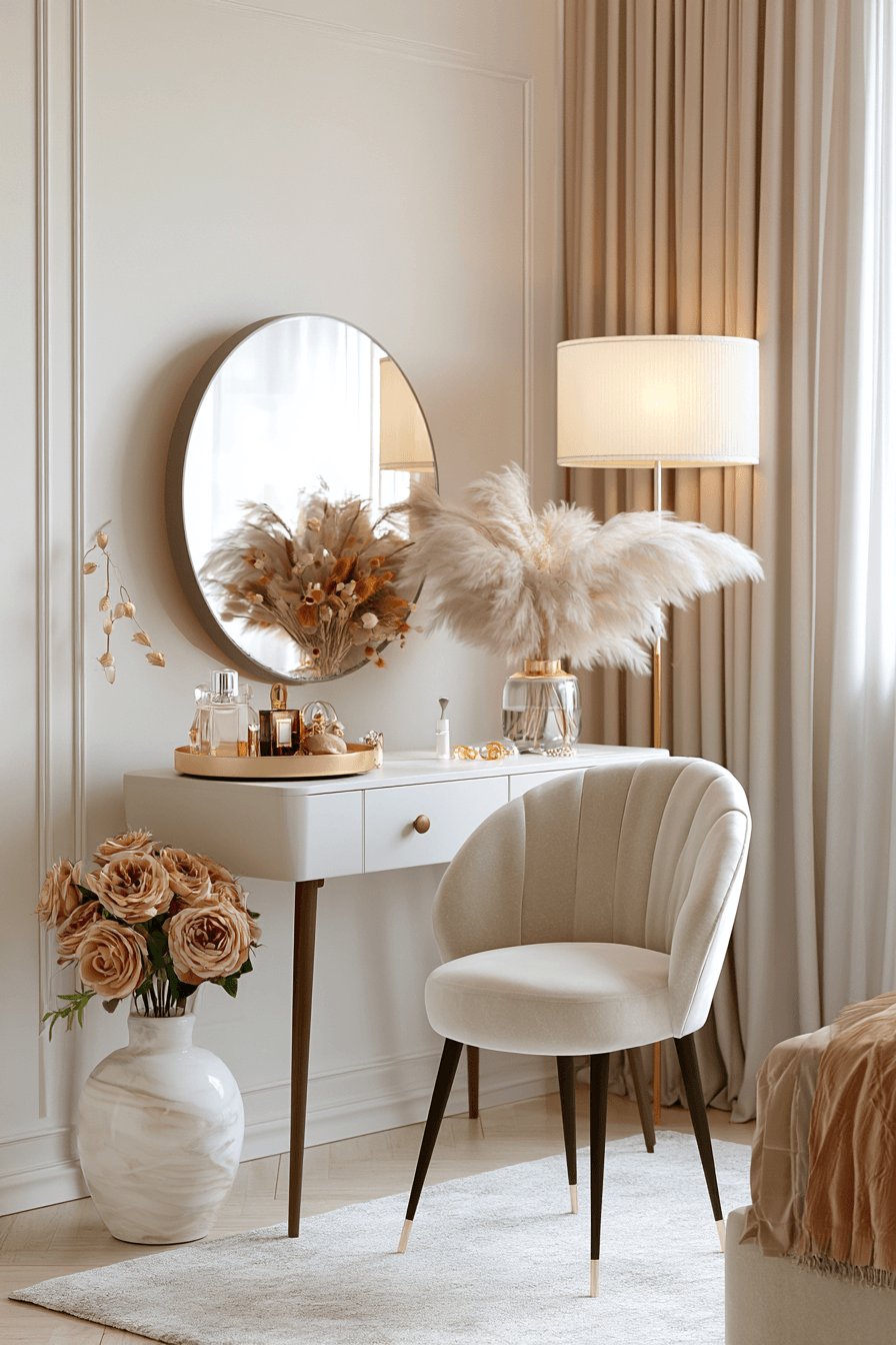 27 Gorgeous Corner Mirror Decor Ideas for a Polished Home