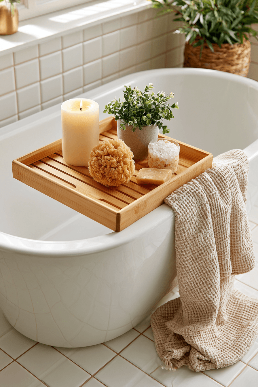 27 Stylish Bath Tub Decor Ideas for a Peaceful Home