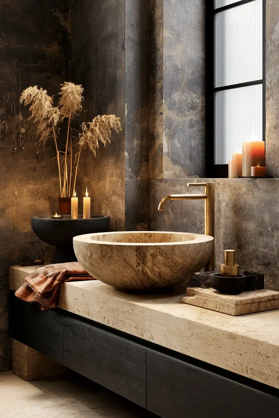 27 Luxe Moody Bathroom Ideas For A Polished Spa Inspired Space