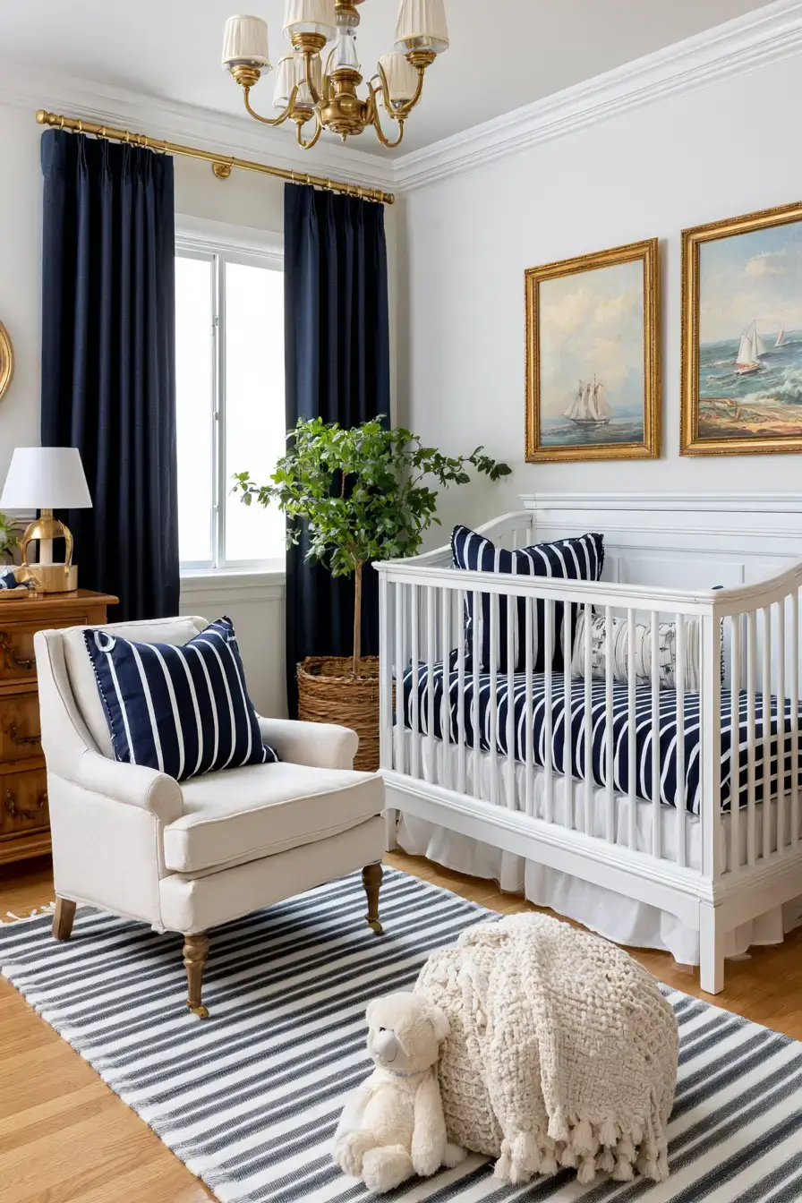 27 Adorable Nautical Nursery Ideas For A Tiny Sailor Theme