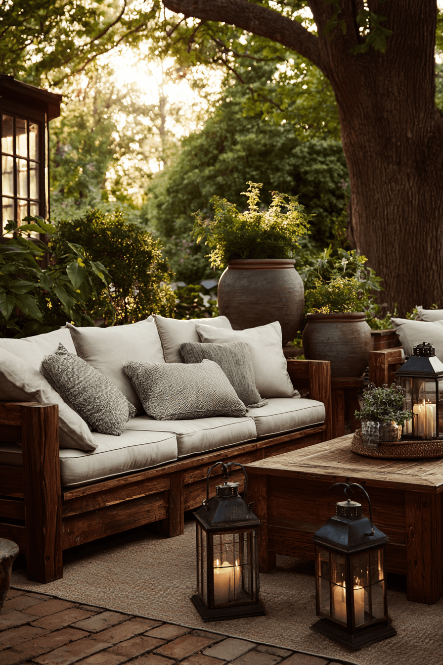 27 Cozy Backyard Seating Ideas