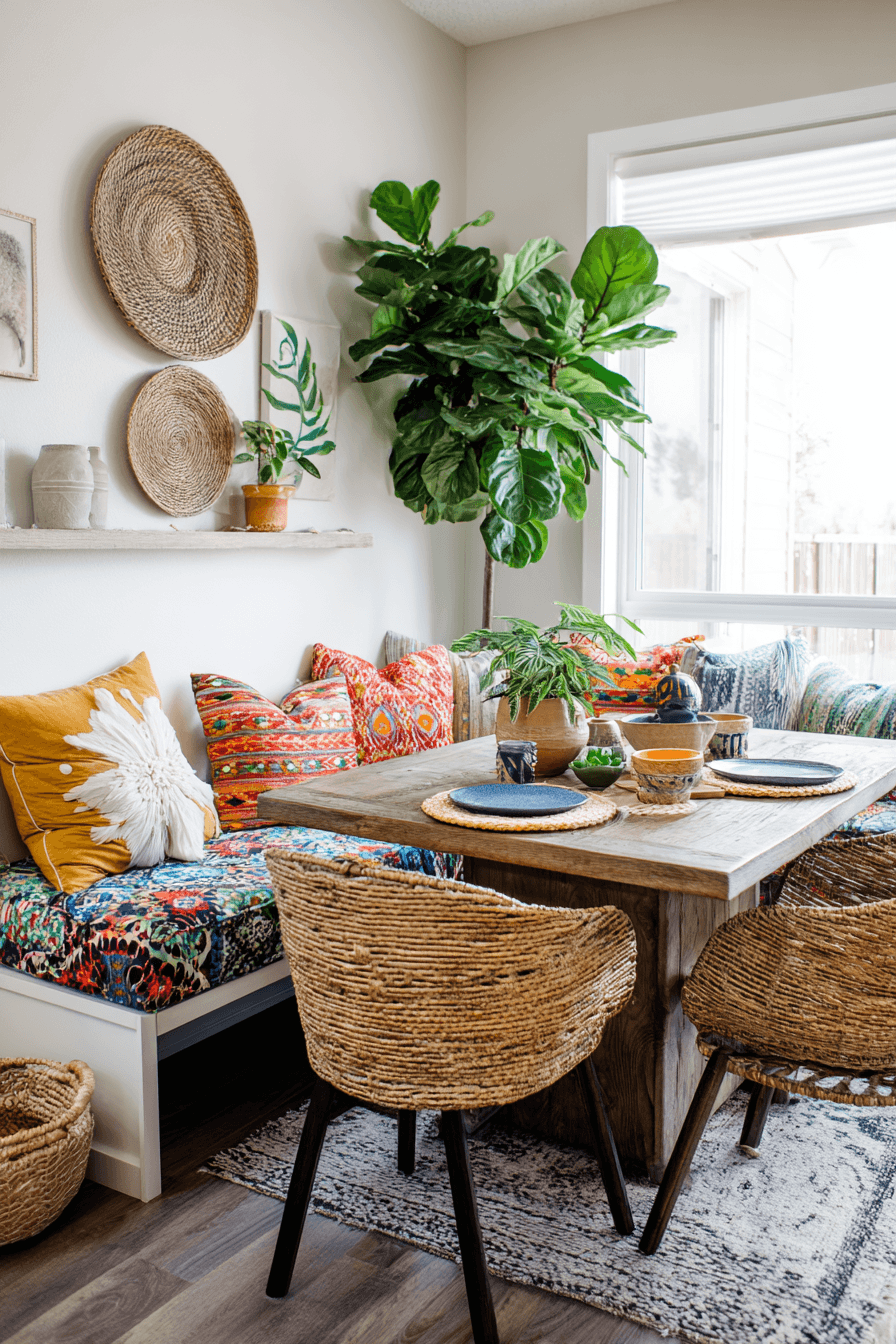 27 Small Corner Breakfast Nook Ideas