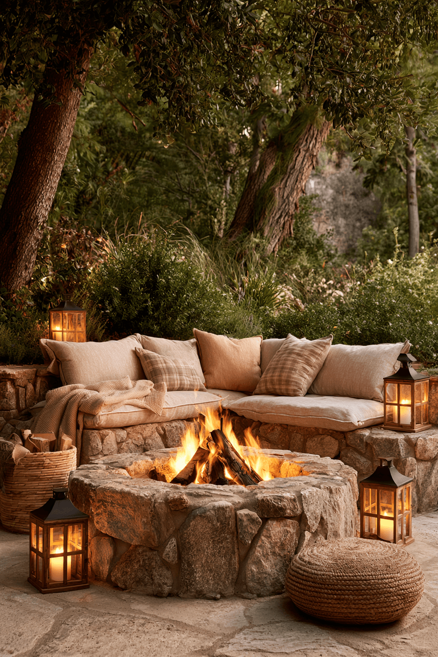 27 Stunning Sunken Fire Pit Ideas for Outdoor Living
