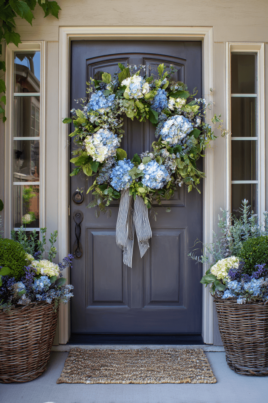 27 Colorful Summer Wreaths For Front Door