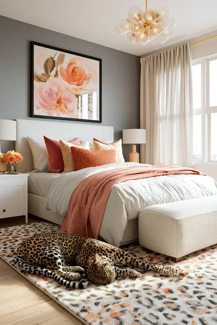 27 Glam Leopard Print Bedroom Ideas For A Fierce Pretty Space