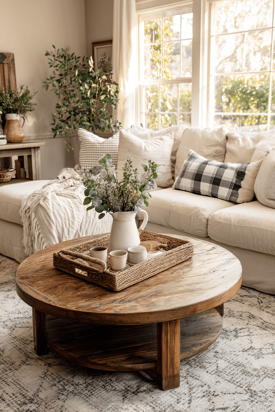 27 Cozy Living Room Table Ideas