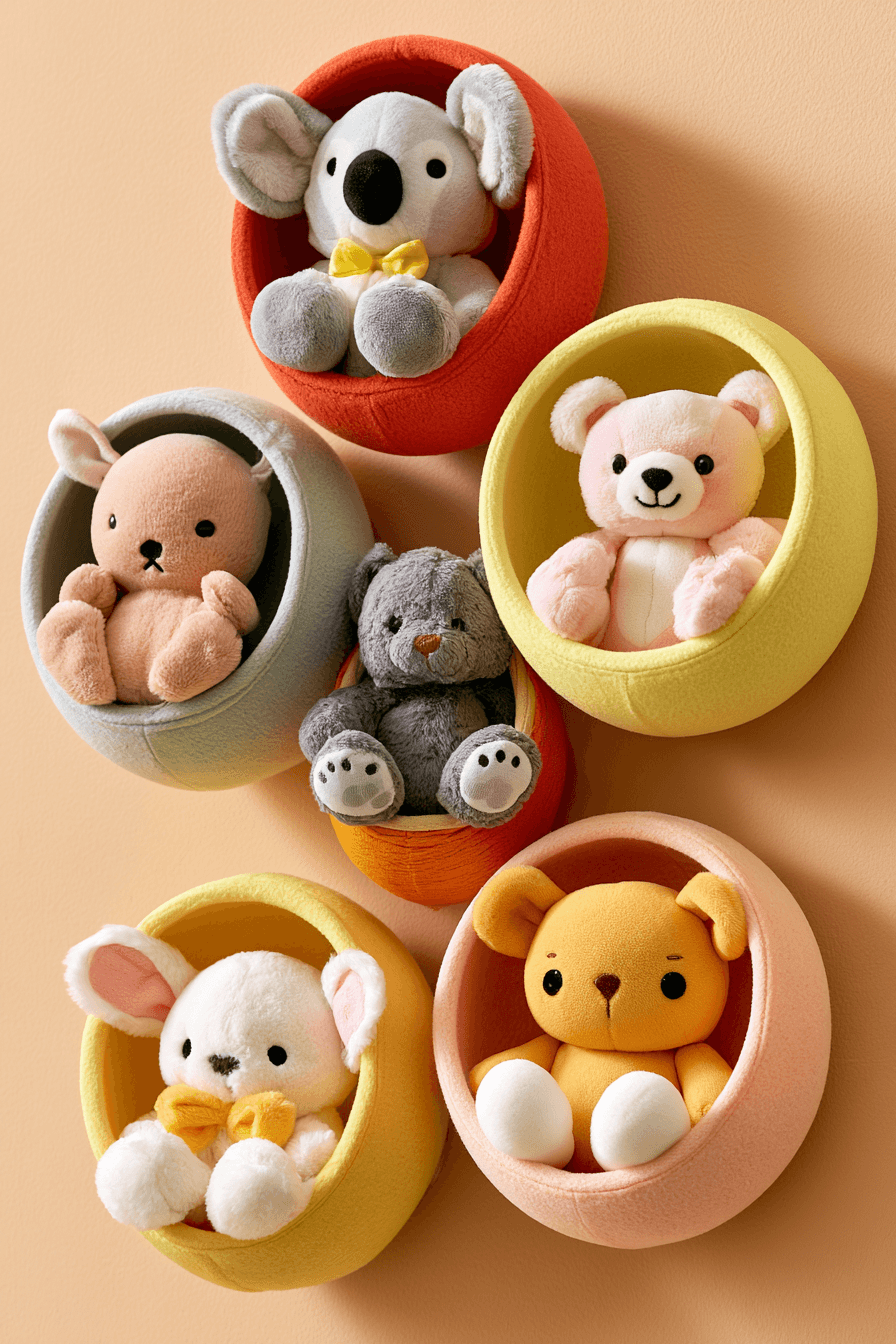 27 Beautiful Plush Toy Storage Ideas for a Cute Organized Room