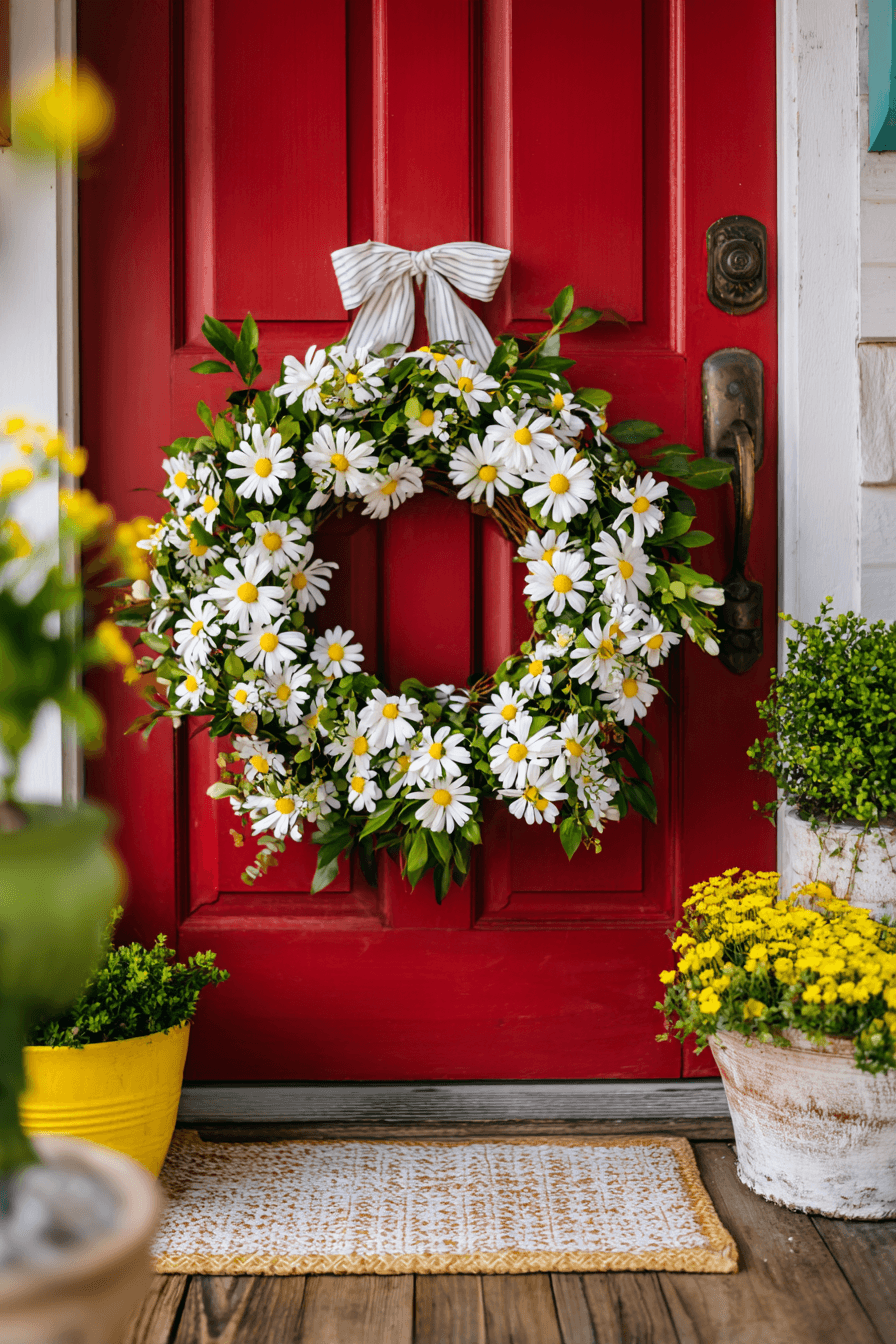 27 Colorful Summer Wreaths For Front Door