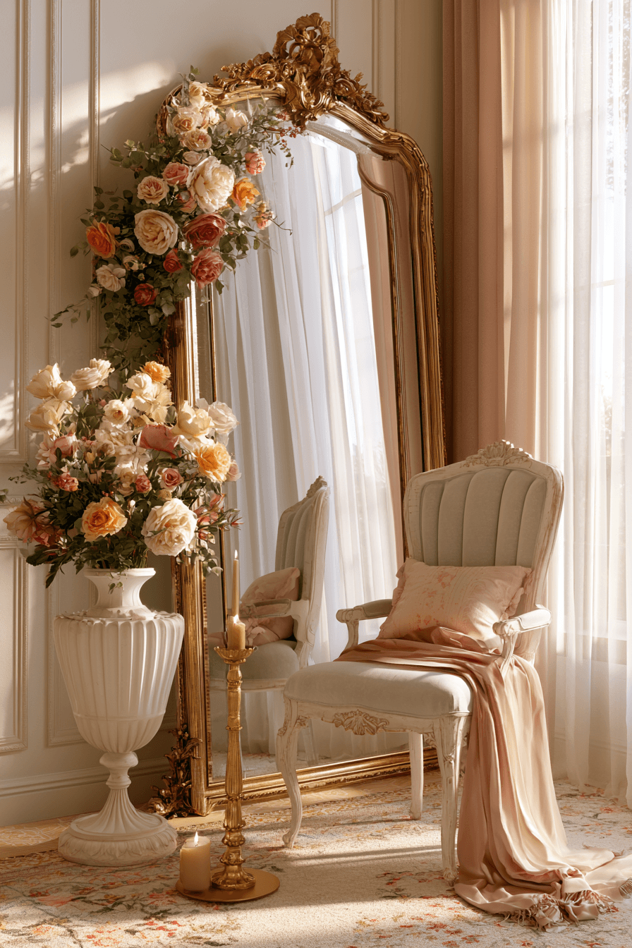27 Gorgeous Corner Mirror Decor Ideas for a Polished Home