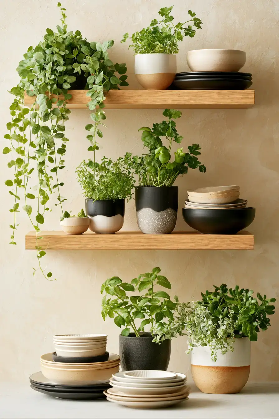 27 Cozy Kitchen Shelf Decor Ideas For A Warm Homey Look