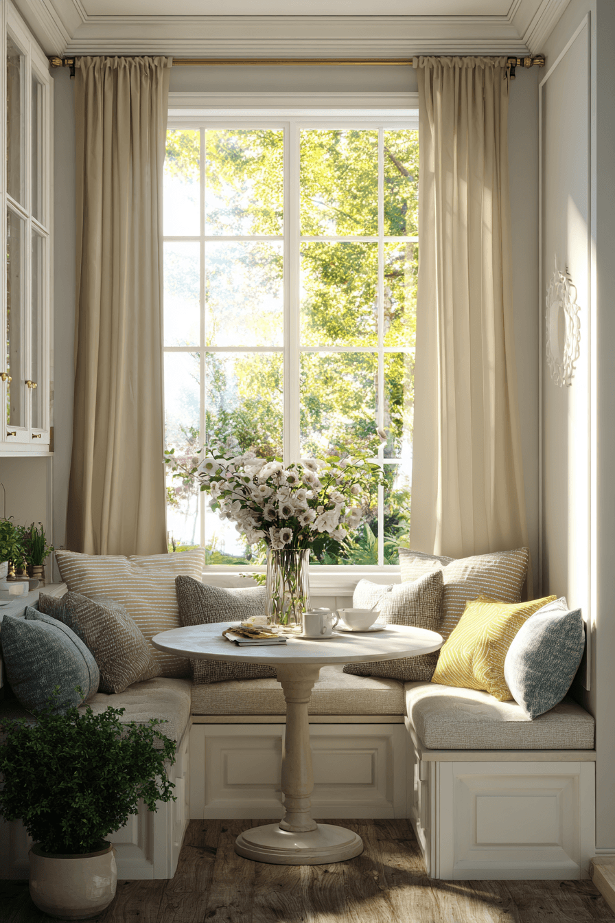 27 Small Corner Breakfast Nook Ideas