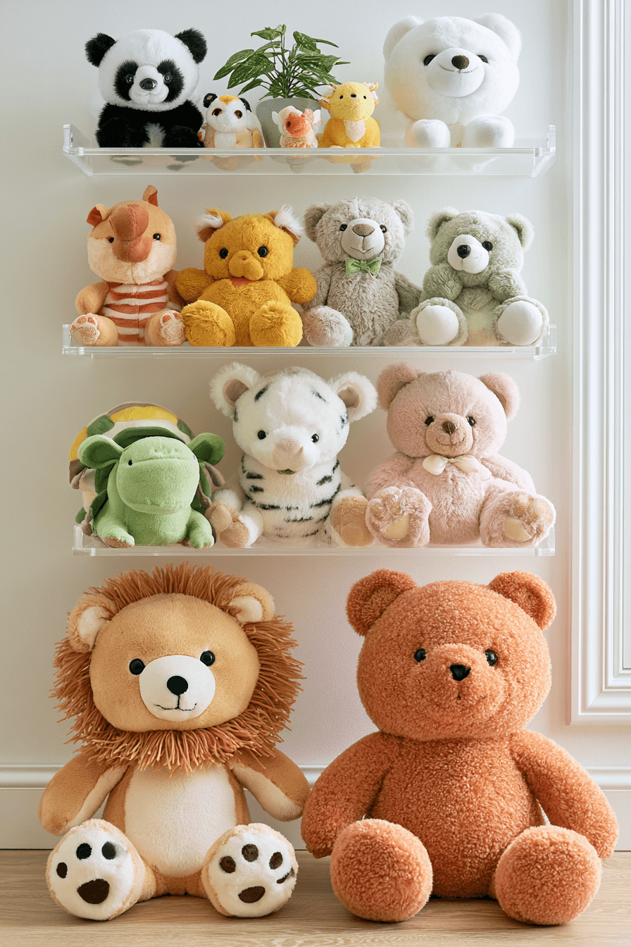 27 Beautiful Plush Toy Storage Ideas for a Cute Organized Room
